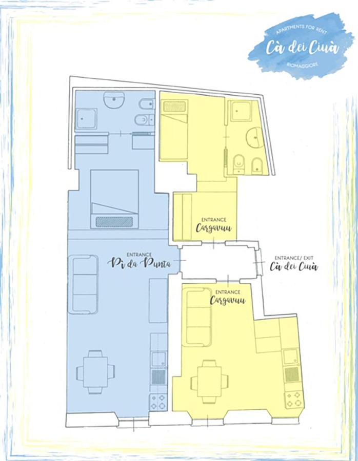 Cà dei Ciuà - Apartments for rent Riomaggiore Esterno foto